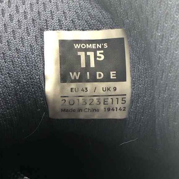 Kuru Shoes Women's 11.5 Wide Gray Quantum Mesh Athletic Running Sneakers - Picture 6 of 8